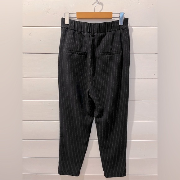 🖤 Dynamite Black Pinstripe Trousers – Size P/S - Picture 9 of 9